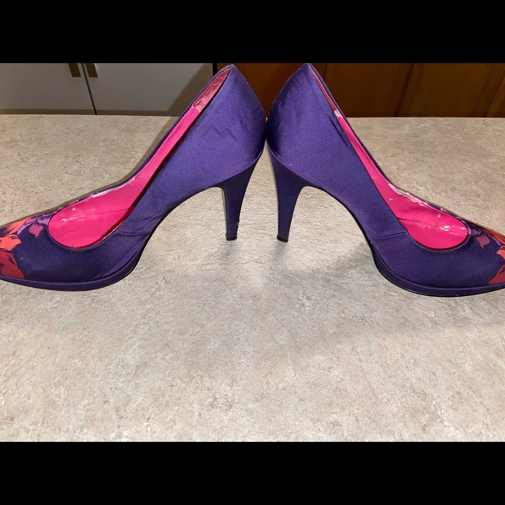 Purple & Pink heels
